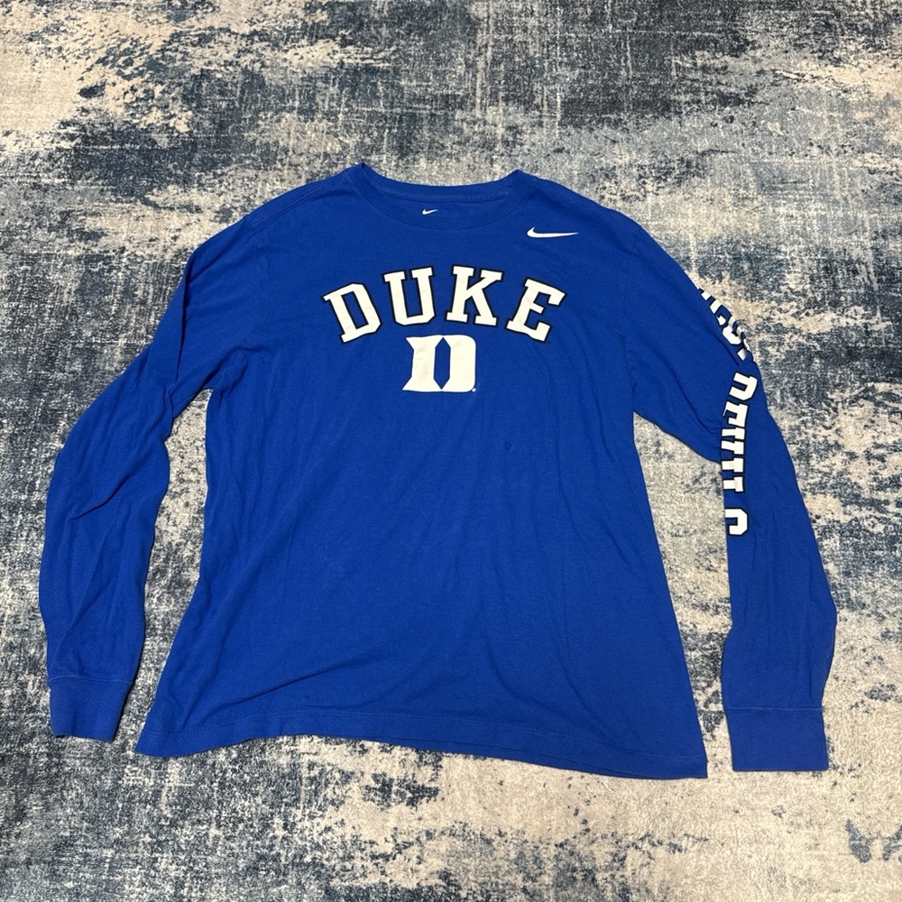 Nike Duke Long Sleeve Tee - Royal Blue